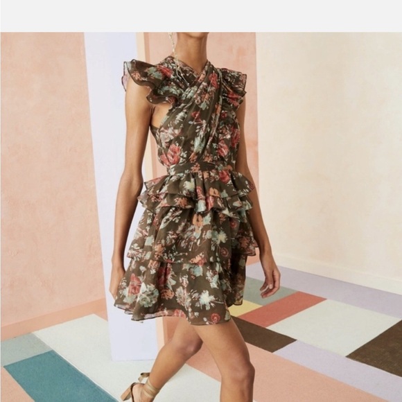Ulla Johnson Dresses & Skirts - Ulla Johnson Sarafina Floral Ruffle Dress EUC